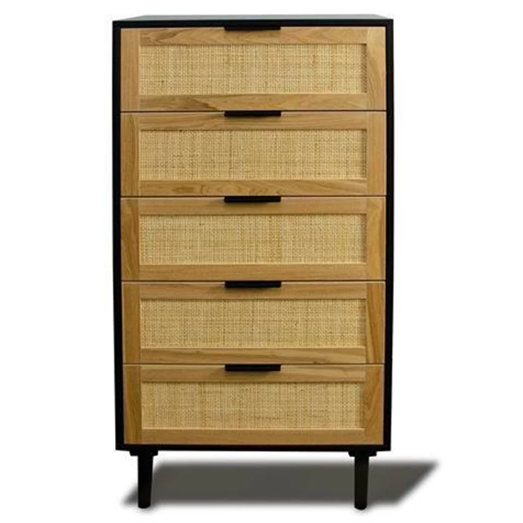 Pattern Drawer New Pattern Drawers Modern Wooden Chest of Drawers Five Drawer Rattan ...
