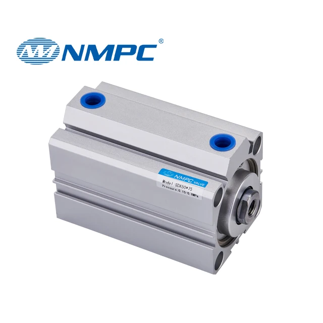 SDA Series Micro Compact Pneumatic Air Cylinder Airtac Thin Type Adjustable Stroke Pneumatic Cylinder