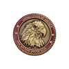 engraving logo coin