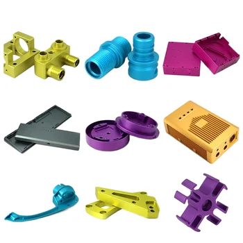 Customizable Color Anodized Aluminum Components - Ideal for Aerospace and Automotive Industries