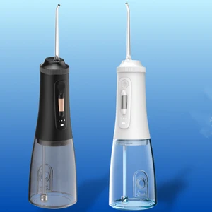New Innovative Black Water Flosser Oral Irrigator with 300ML Water Tank