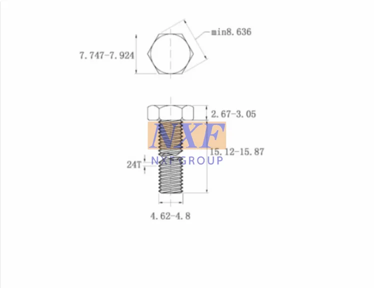latest company news about NXF DIN ISO S32205 Bolts And Nuts UNS S31803 M3-M48 Duplex Stainless Steel High Strength Hexagon Bolts For Industry Fastener  1