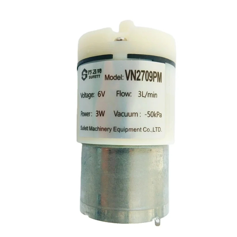 VN2709PM 6V negative pressure dc air pump micro diaphragm pump micro diaphragm air pump