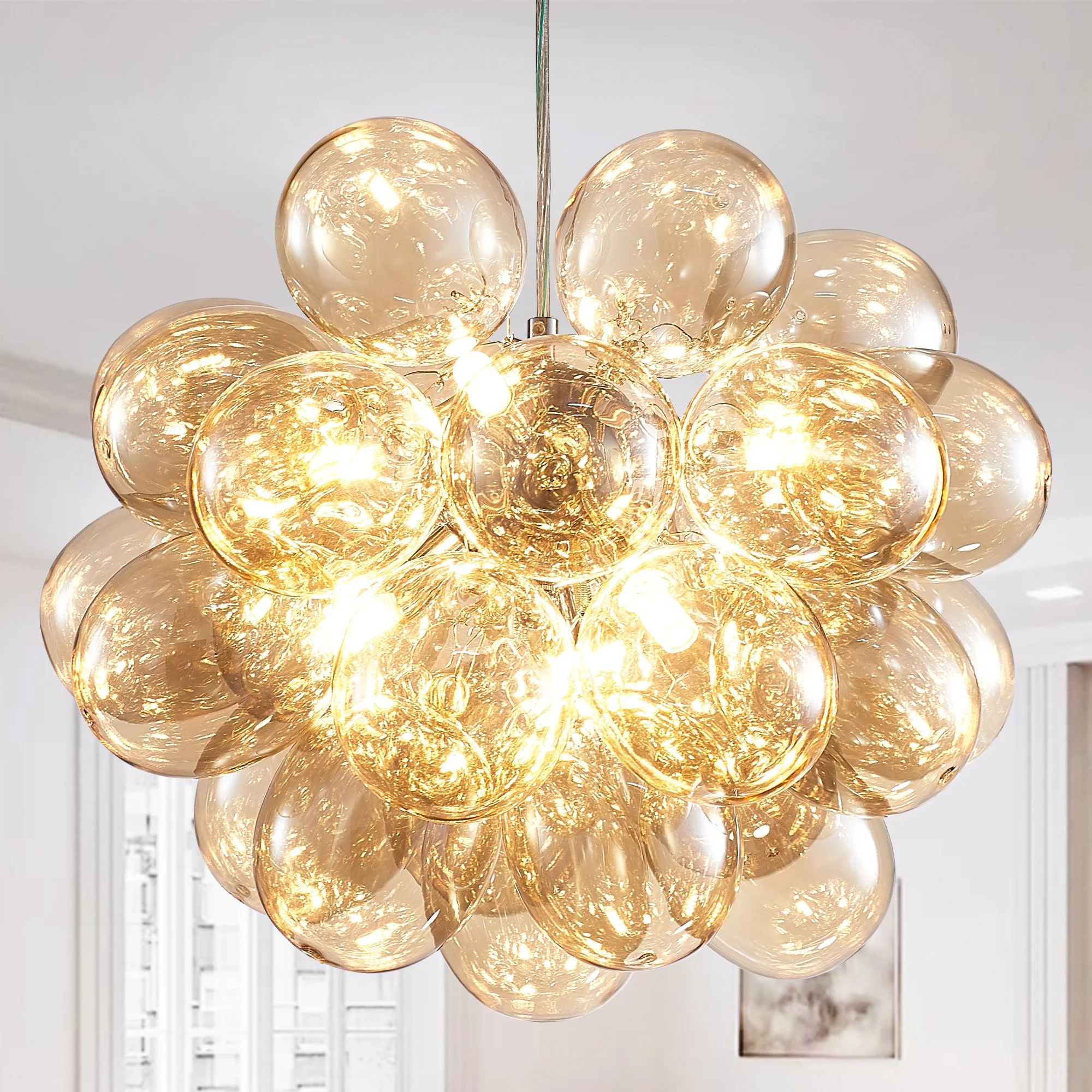 Longree Modern Bubble Glass Pendant Light Chandelier ODM Wholesale