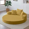 Yellow + Corduroy + 2 Seat + Foam