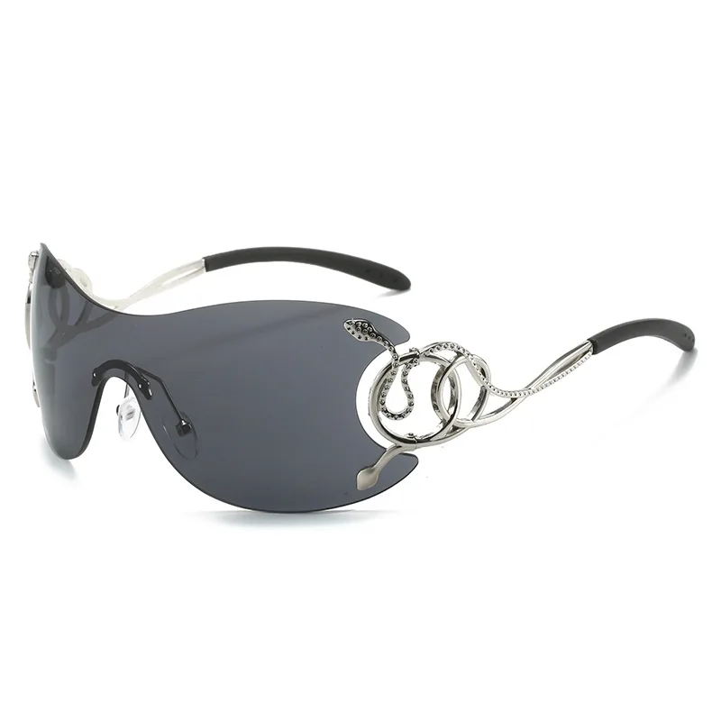 Titanium Rimless Sunglasses Polarized Lenses, Ultra Lightweight: 11.6gr.