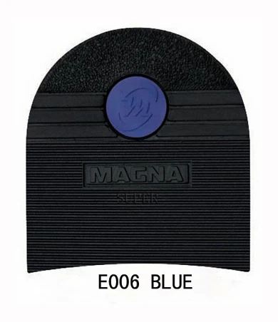 E006 BLUE  rubber heel