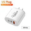 US plug White