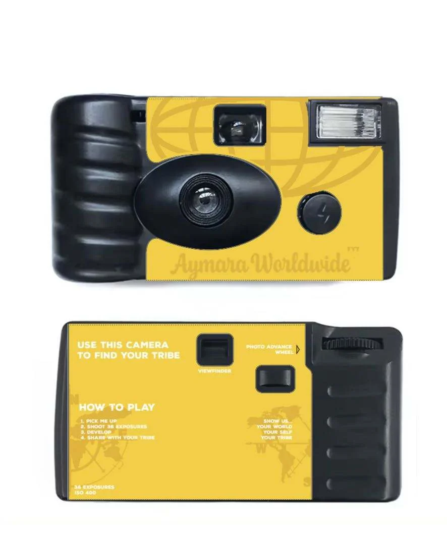 Custom Film Cameras Single Use Custom Wholesale Disposable Camera Lens with Flash 35mm Kodak Film Vintage Gift Film Camera