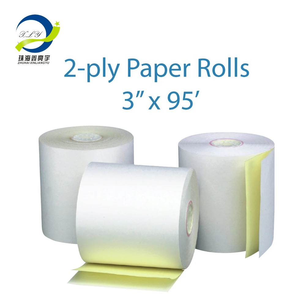 
Coreless BPA free 80x80 thermal paper rolls 