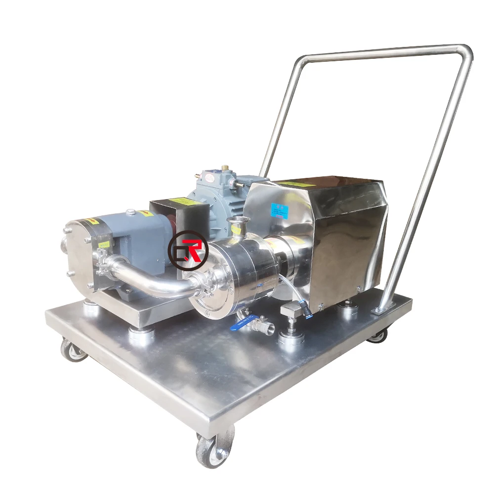 SS304 316L Positive Displacement Jam Honey Yogurt Chocolate Isocyanate Gear Jar Pump Lotion Ketchup Liquid Soap Transfer Pump