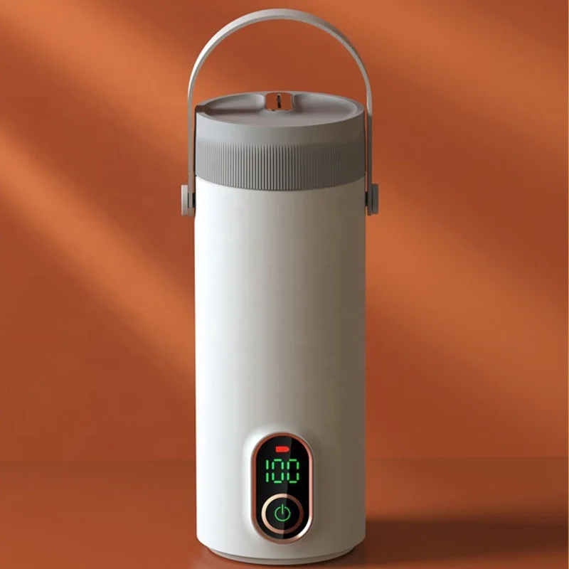 300W Portable Electric Kettle High-Power Built-in Battery