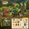 Pista per dinosauri con ascensore [105 pezzi]