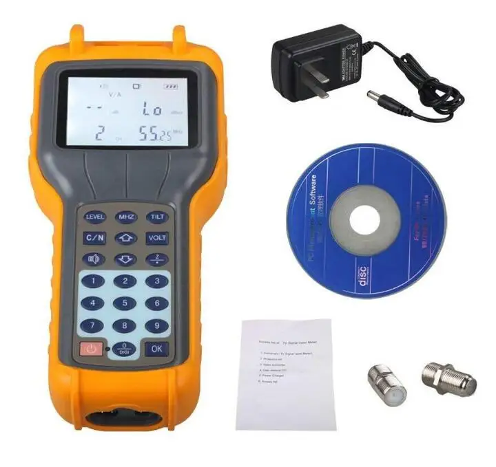 RY-S110 CATV Cable TV Handle Signal Level Meter DB Tester 46~870MHz 