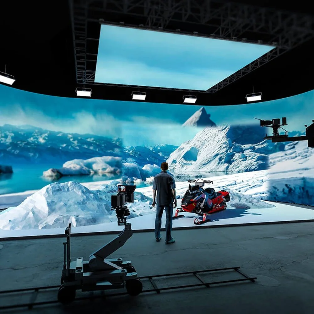 3D Immersive Project Virtual Production HDR Filming Studio Led Video Wall