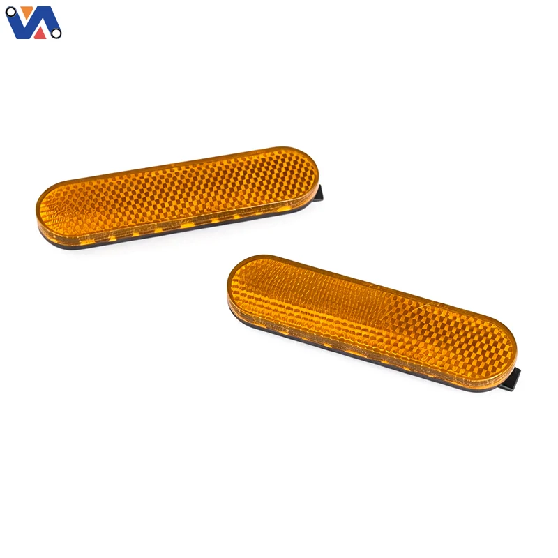 Ny Image el-scooter baghjulsbeslag, venstre og højre side til Xiaomi MI5/MI5 Max/MI5 Pro el-scooter baghjuls refleksdæksel