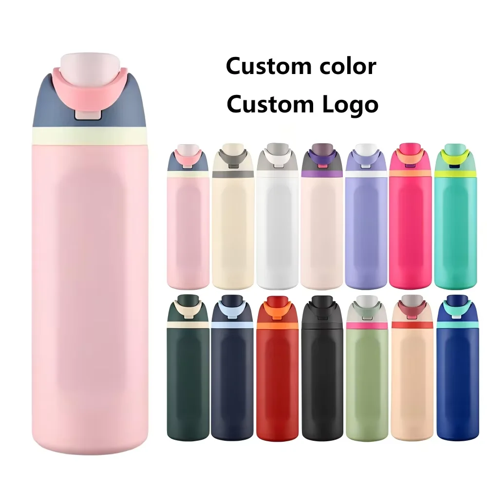 Custom Logo 24oz Stainless Steel Vacuum Tumbler - Image 2