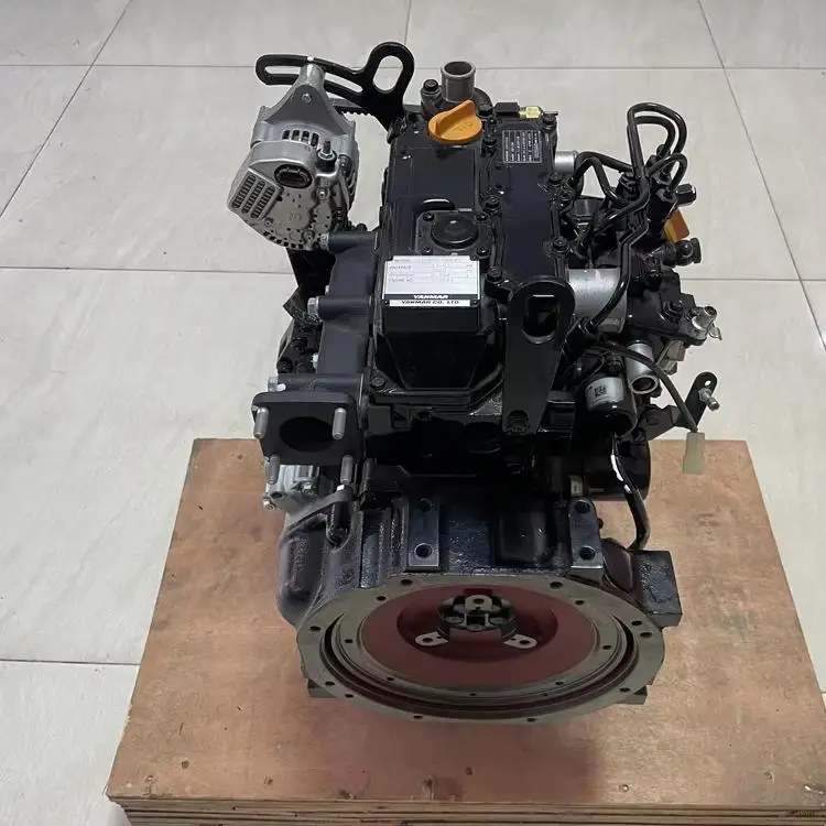 New and Genuine 3TNV70 Diesel Engine Assembly for Yanmar