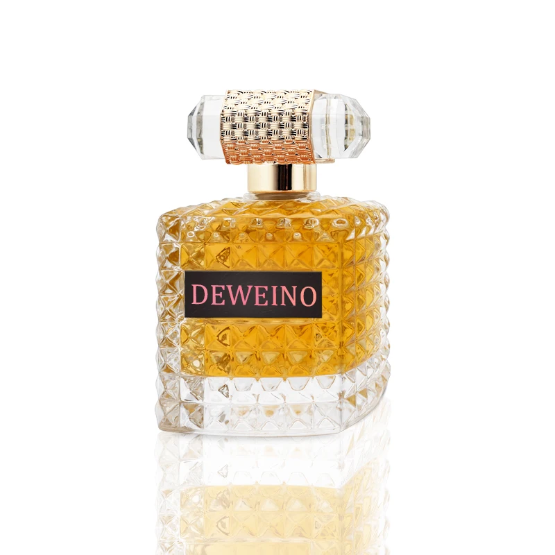 Clear Design Attractive Perfume Bottles Clear Square Perfume