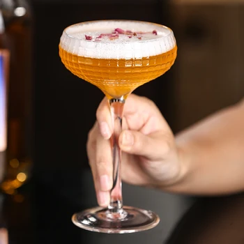 Vintage Martini Cocktail Glass - Ultra-Thin & Creative