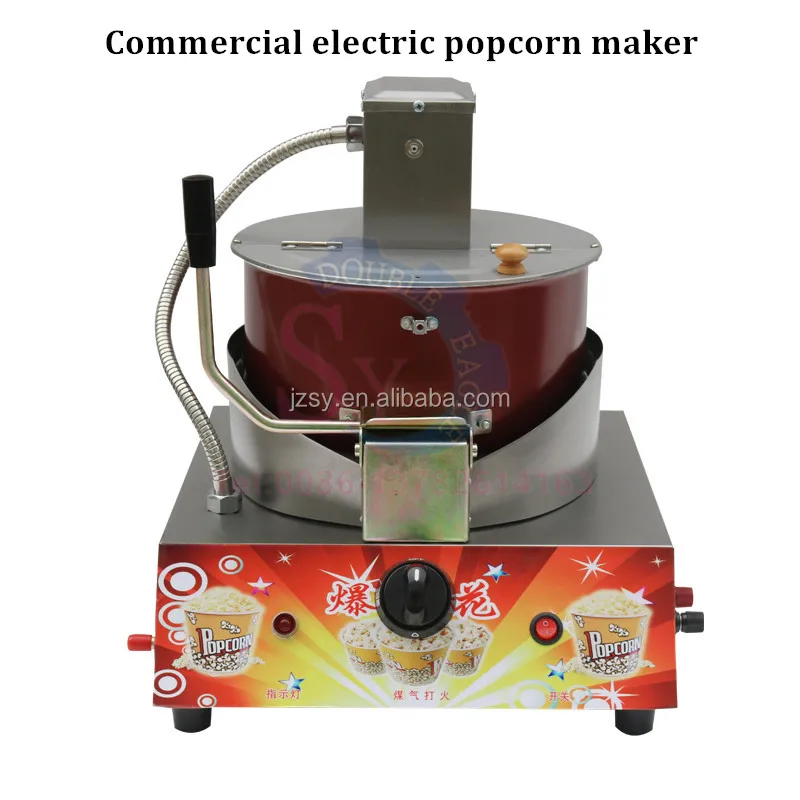 Hand-operated Stovetop Gas Popcorn Maker Commerical Popper Pot Nonstick  Manual Hand Cranked Hot Oil Popped Corn Making Machine - AliExpress