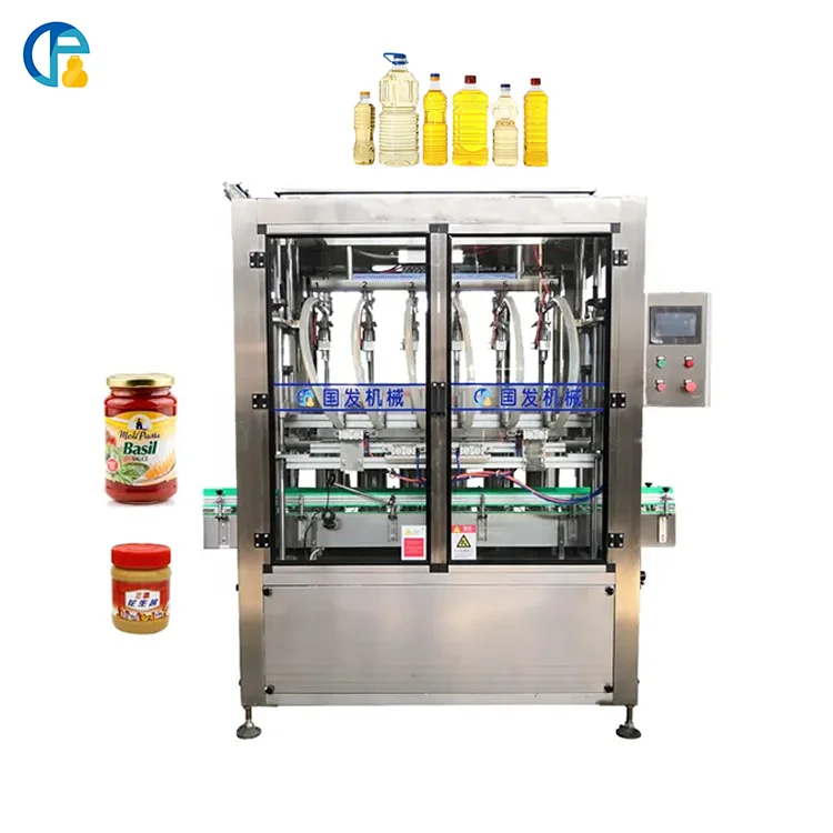 Fully Automated Viscous Filling Machine Liquid Detergent Production Line