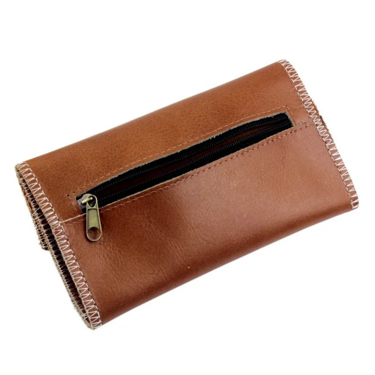 Custom Tobacco Pouch Genuine Leather Amber Leaf Tobacco 50G Pouch Rolling  Tobacco Pouch