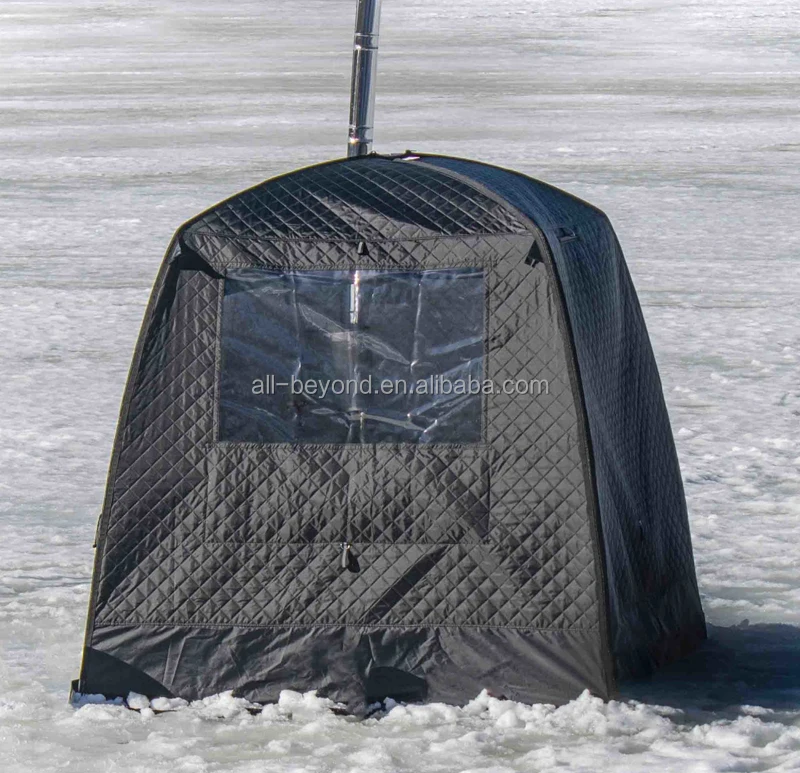 Outdoor Camping Square Stove Jack Cube Insulated Sauna Winter Ice