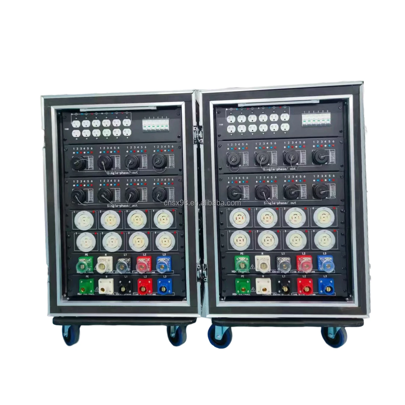 Socapex 46 Channels Portable Power Distribution Equipment 400A Stage ...