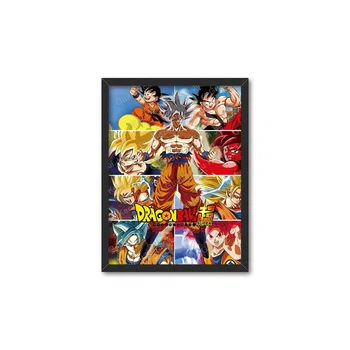 Wholesale and Custom ecofriendly 3D Flip Triple Transition Lenticular Manga Poster Anime Printing Picture For Promotional Gift