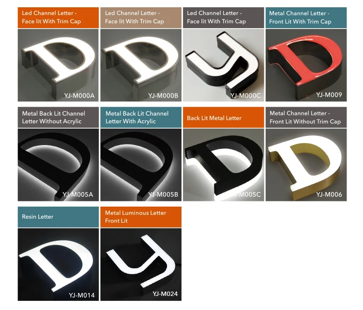Custom LED Channel Letter Signs - Halo Lit & 3D Luminous