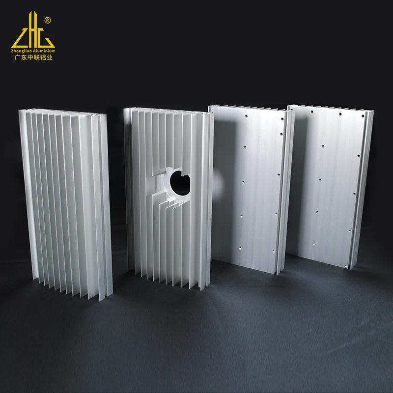 Custom 6063 Anodized Enclosure Aluminum Extrusion Heat Sink , Cnc ...