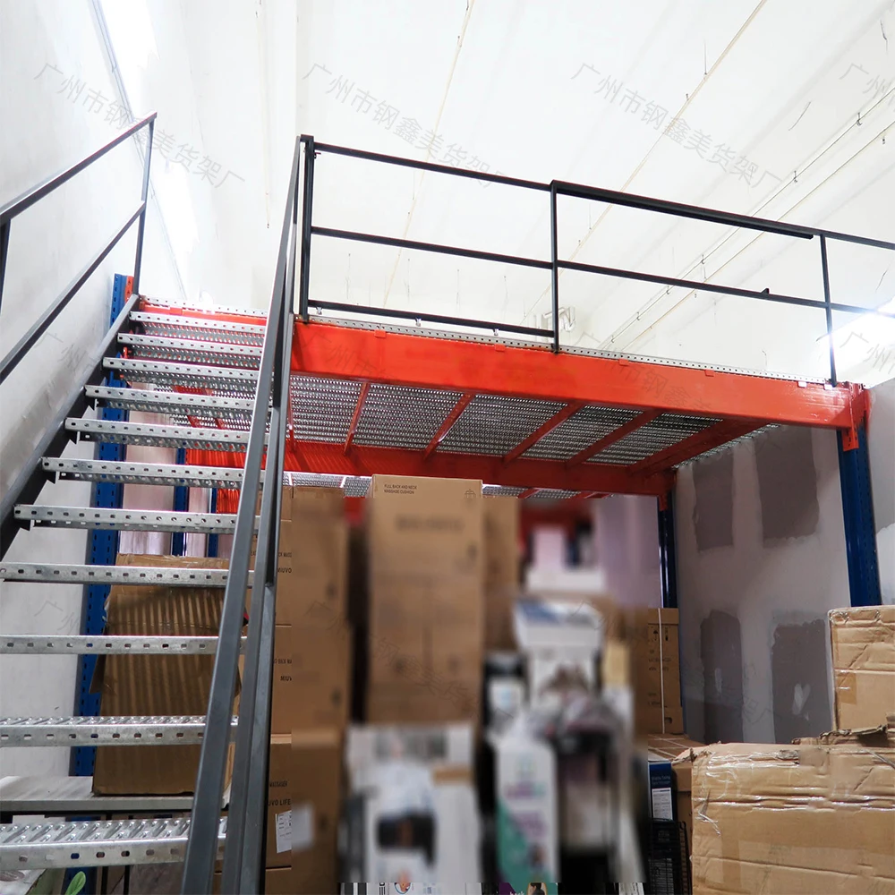 Mezanine Racking Gxm Industrial Platforms Storage Racking Mezzanine Rack Warehouse ...