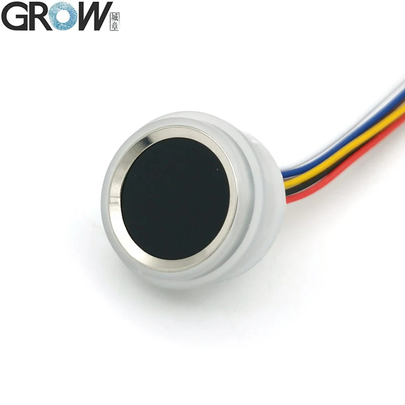 GROW R502-F Small Biometric Fingerprint Scanner Waterproof and RGB LED Fingerprint Recoginition Module With Free SDK for Windows