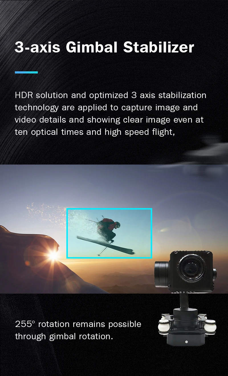 Union-Tech Object Detection and Tracking Human Detection UAV Gimbal ...