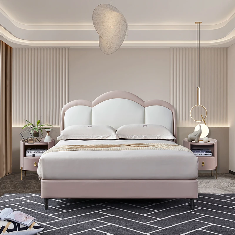 Luxury Bedroom Furniture Set Upholstered King Queen Double Size