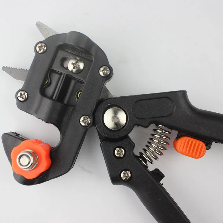 Grafting Tool With 2 Blades Scissor Anti Slip Grip Metal Pruner