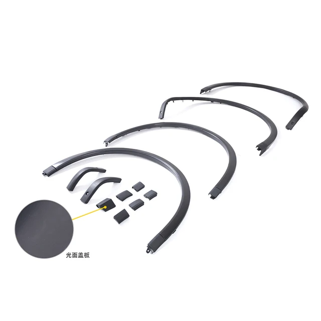 New Condition for Porsche 958 for Cayenne GTS Wheel Arches Cover Smooth and Painted for Touch Custom Fit