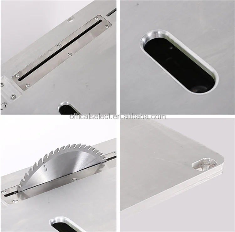 dust-free for woodworking cutting board sliding table saw portable stainless steel sliding table saw