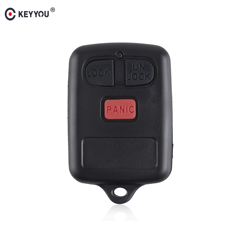 Replacement Keyless Entry Remote Shell Case Key Fob For Toyota 3 Buttons Panic 