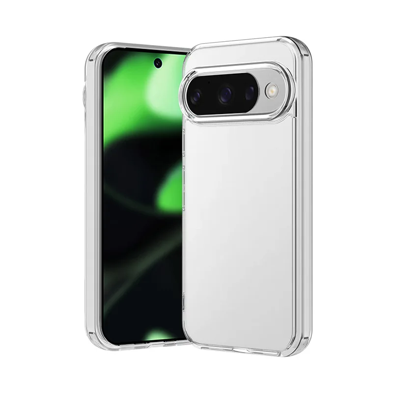 product laudtec anti drop tpupc acrylic transparent shockproof case cover for google pixel 10 pro xl pixel 9a  8a pro mobile phone case-6