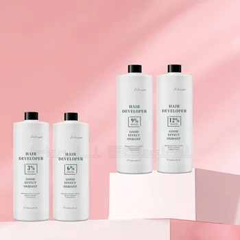 4 Degree 1000ML OEM/ODM Factory Price Hair Oxidant Cream Lightening Hair Color Developer Peroxide Oxidizing Developer