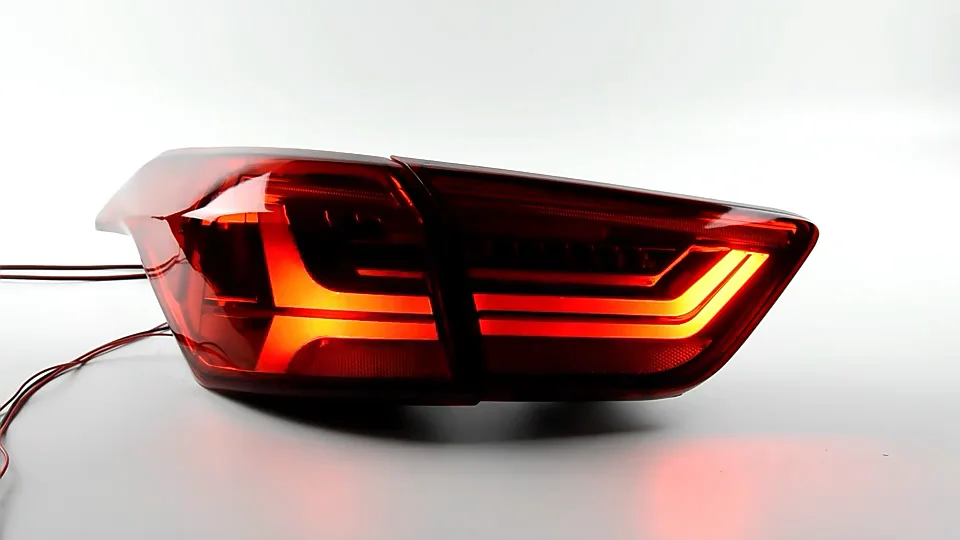 Car Styling Tail Lamp For Ix25 Creta 20142018 Led Tail Light Indicator