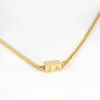 Chaîne en or jaune 14 carats Pendentif 14 carats