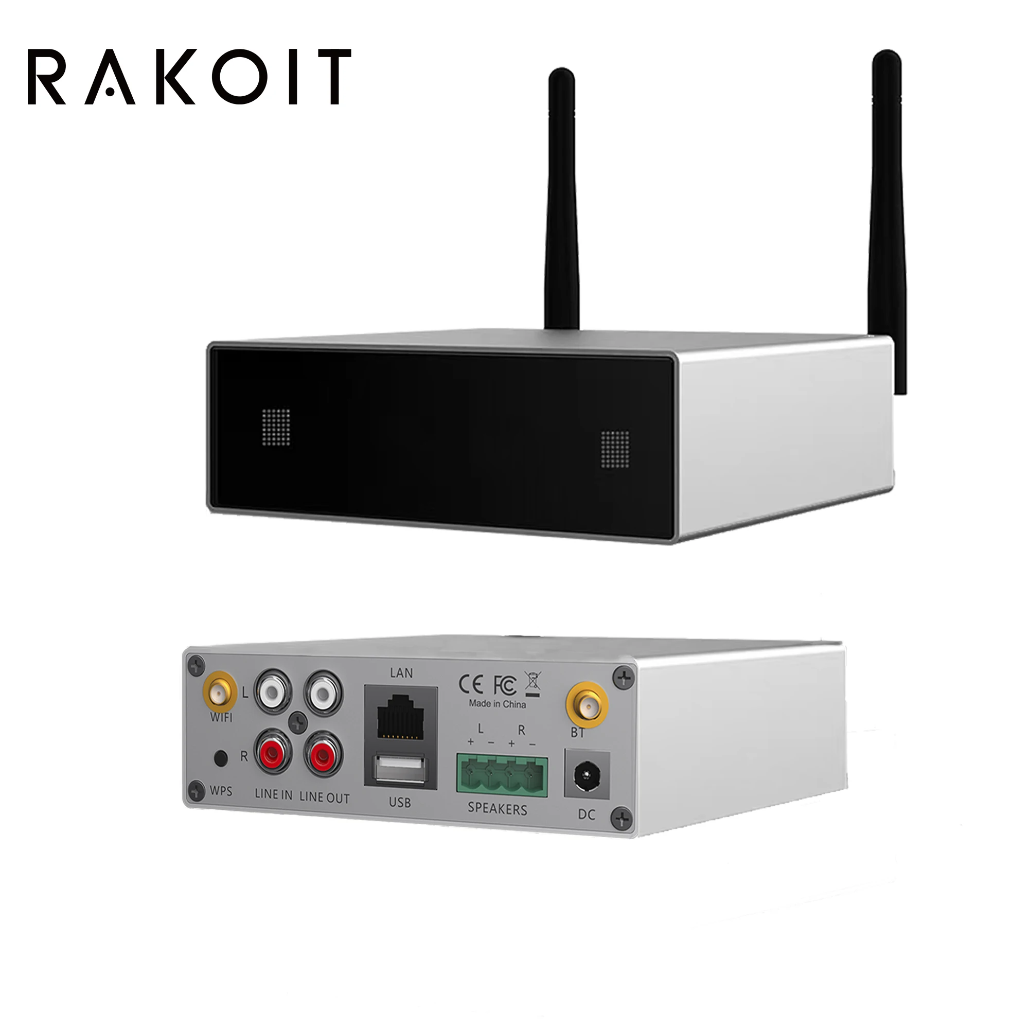 A50 Mini Home Wifi Receiver Multiroom Audio Amplifier