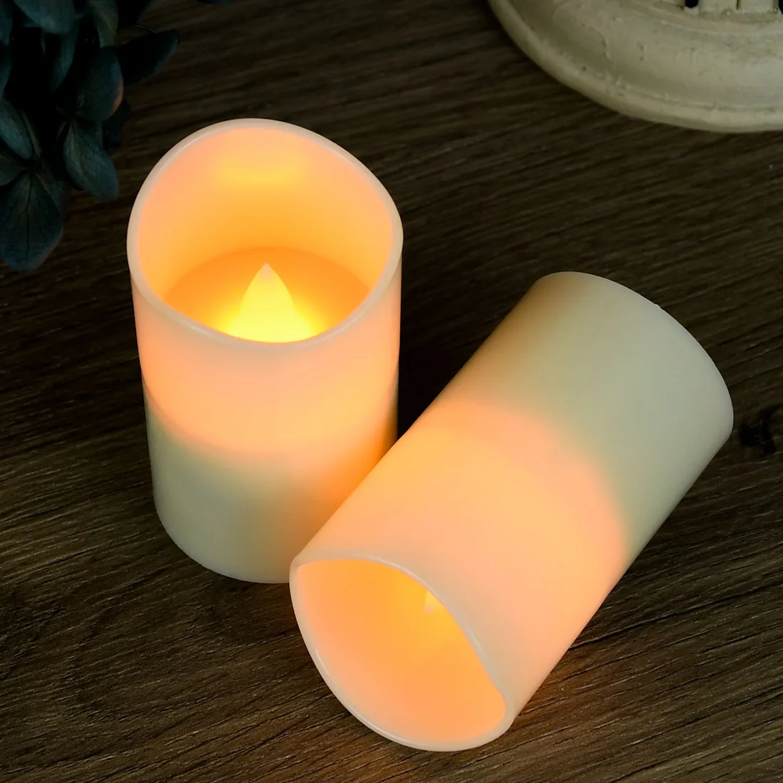 Safe Unlimited Induction Charging LED Flameless Votive Candles