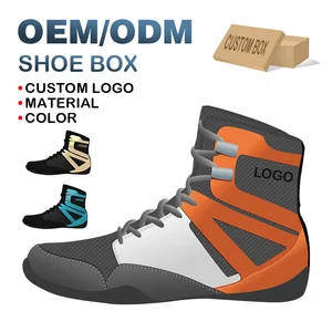 New Model High Quality Leather Professional Men Wrestling Shoes Summer Winter Breathable Women Sport Shoes Wholesale Cheap Price