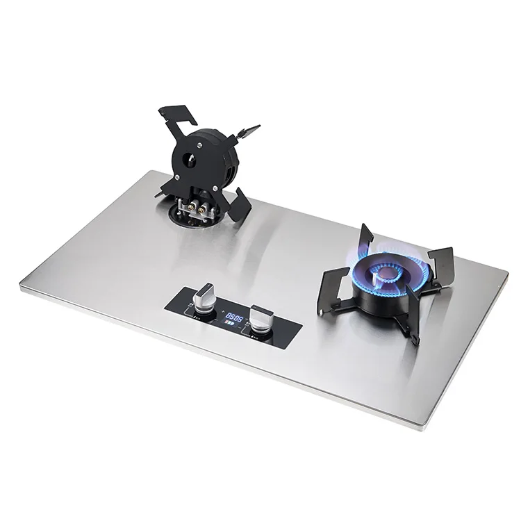 Wholesale Kitchen Appliance Home Gas Burner Stove Stainless Steel LPG/NG Gas Cooker Stoves with Safety protection