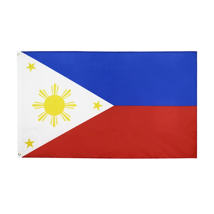 Source 卸売3x5 ft在庫ポリエステルさまざまな旗フィリピン国旗 on m