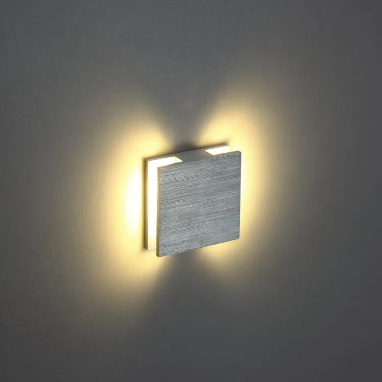 3W LED Applique Incasso Luci Da Parete Luci Per Scale Luci Per Gradini (bianco Caldo) Lampada Da Comodino Alluminio Illuminazione E Luci Decorative 4 | Leroy Merlin - Foto 3